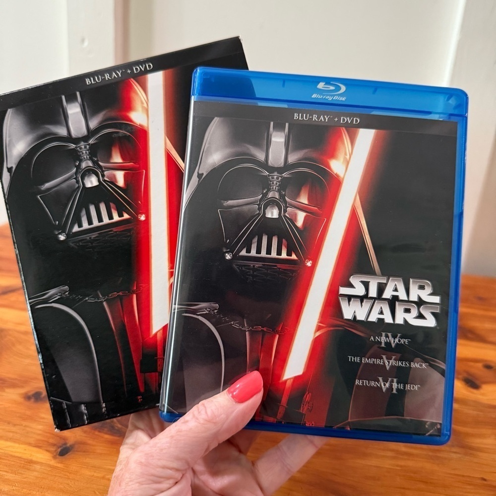 Star Wars Trilogy on Blu-Ray and Regular DVD
